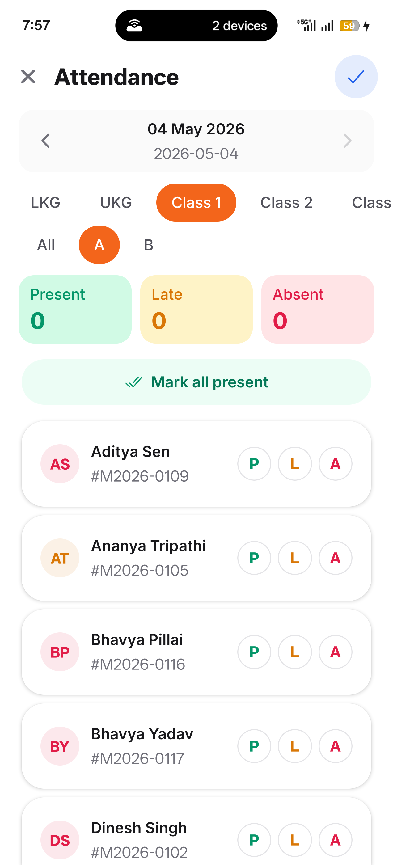 Attendance